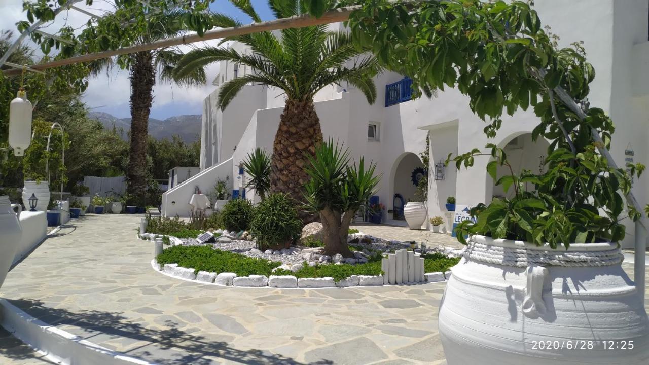 Villa Le Grand Bleu Katapola Exteriör bild