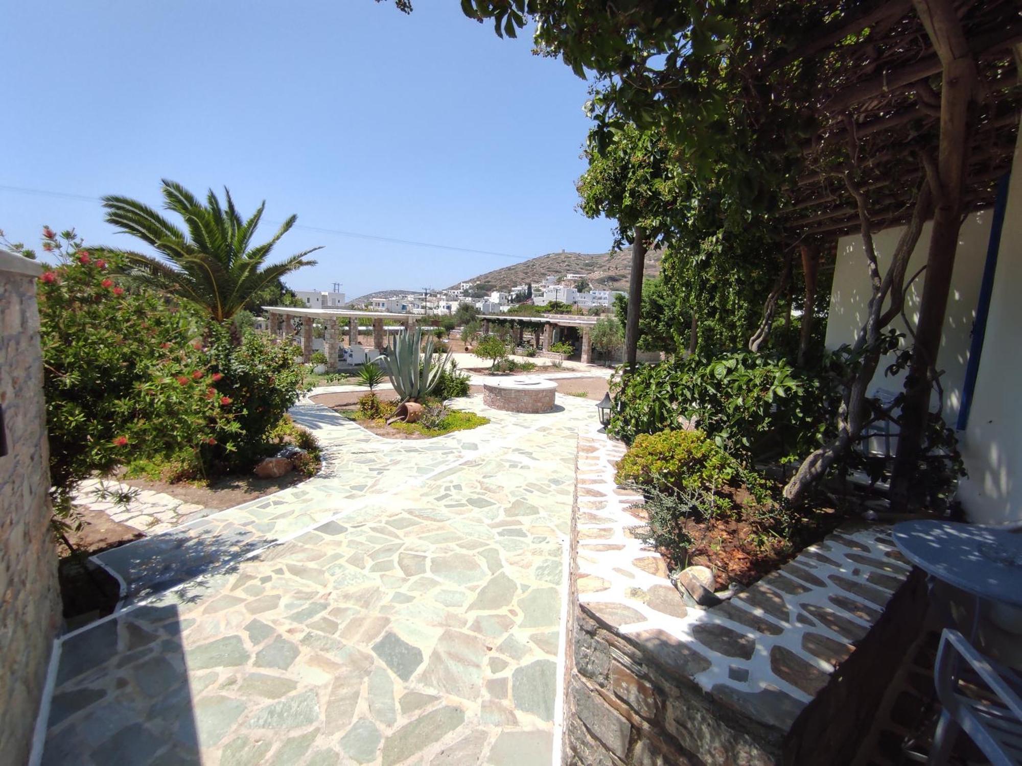 Villa Le Grand Bleu Katapola Exteriör bild