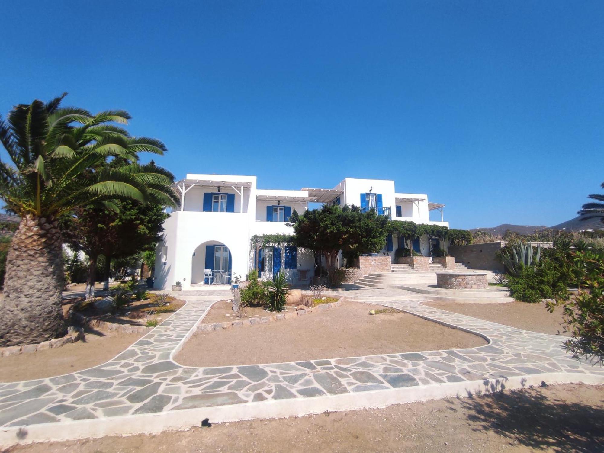 Villa Le Grand Bleu Katapola Exteriör bild
